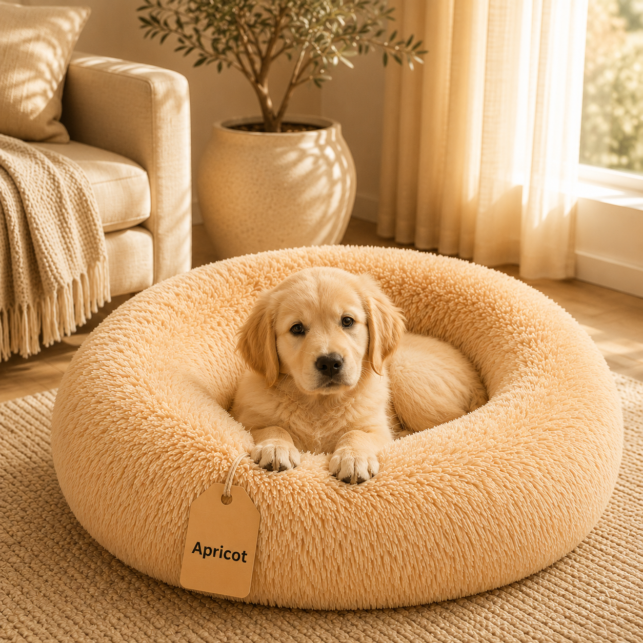 Calming Donut Pet Bed