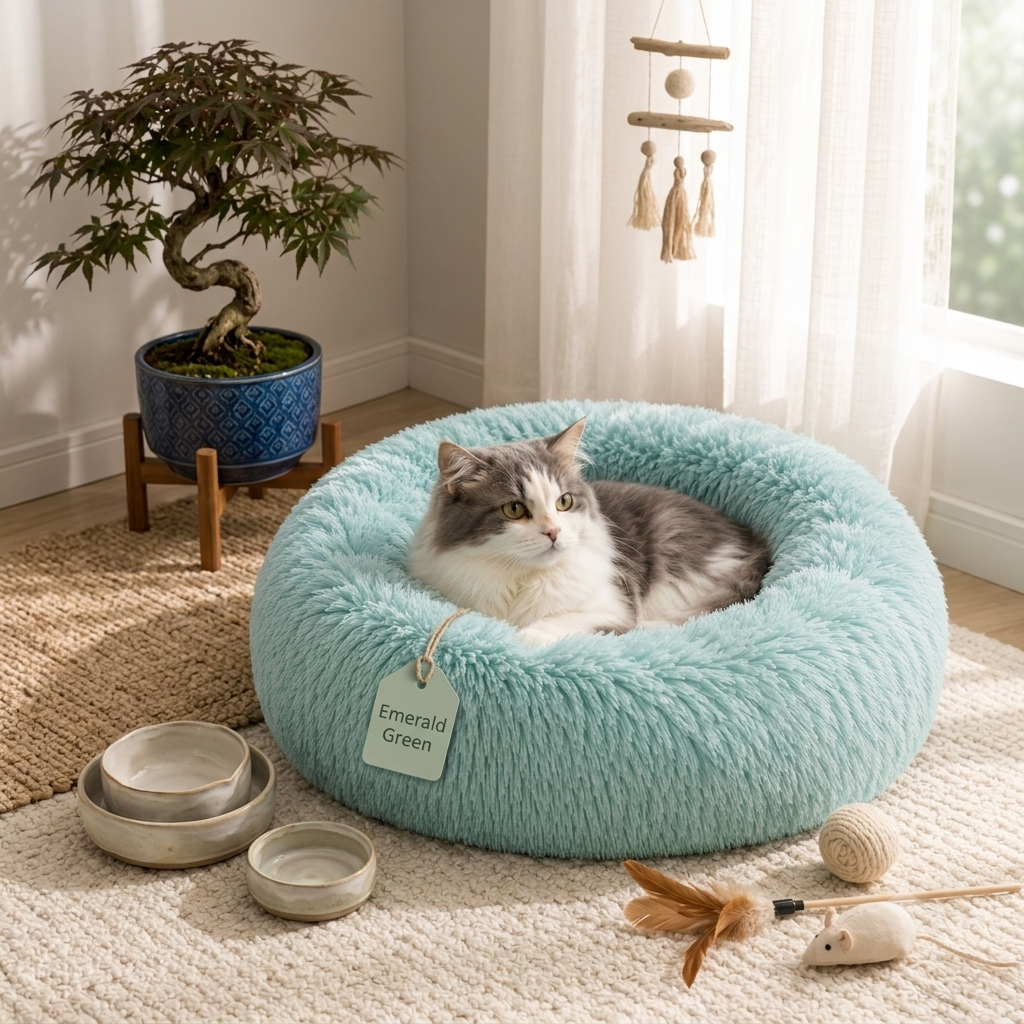 Calming Donut Pet Bed