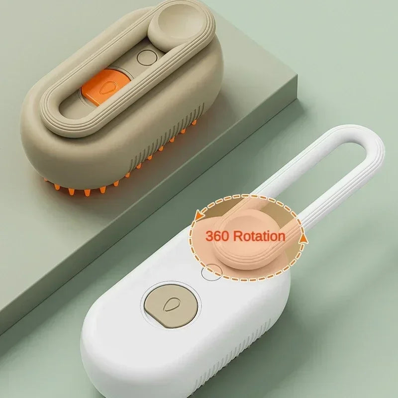 3-in-1 Steam Grooming Brush